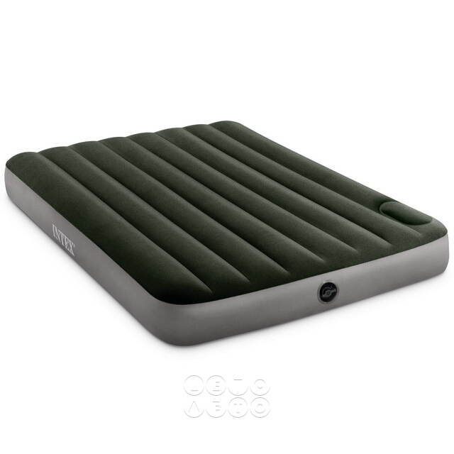 Надувной матрас Downy 137*191*25 см, со встроенным ножным насосом INTEX 64762 INTEX