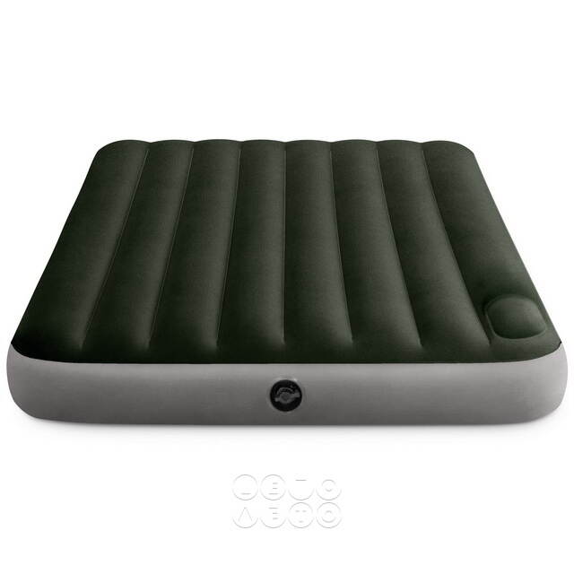 Надувной матрас Downy 137*191*25 см, со встроенным ножным насосом INTEX 64762 INTEX