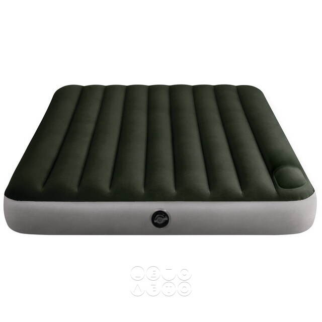 Надувной матрас Downy 152*203*25 см, со встроенным ножным насосом INTEX 64763 INTEX