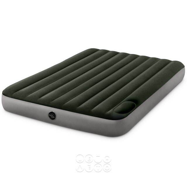 Надувной матрас Downy 152*203*25 см, со встроенным ножным насосом INTEX 64763 INTEX