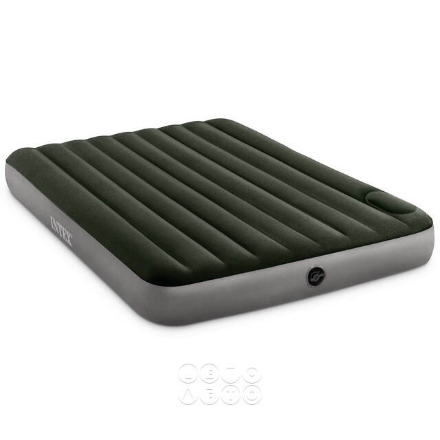 Надувной матрас Downy 152*203*25 см, со встроенным ножным насосом INTEX 64763 INTEX