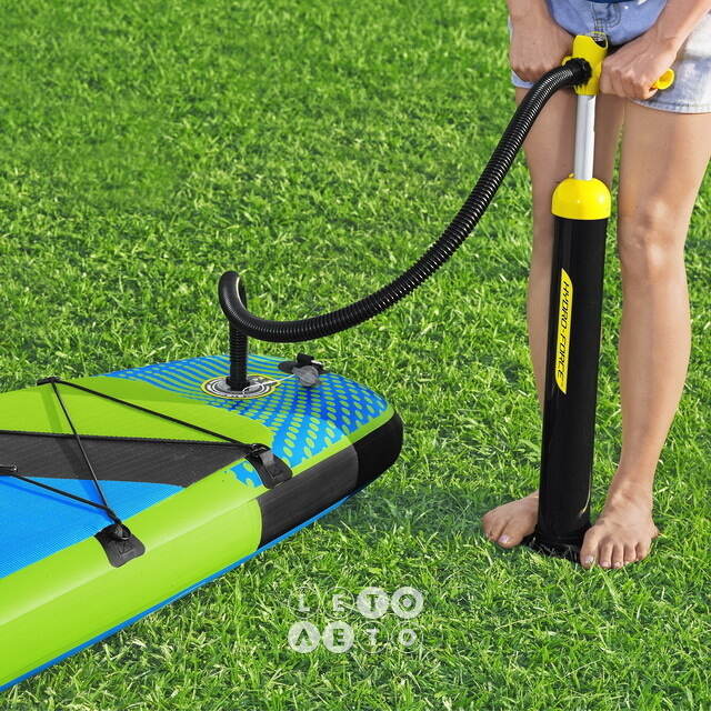 Надувной сап борд SUP Aqua Excursion Tech Set 381*79 см с аксессуарами Bestway