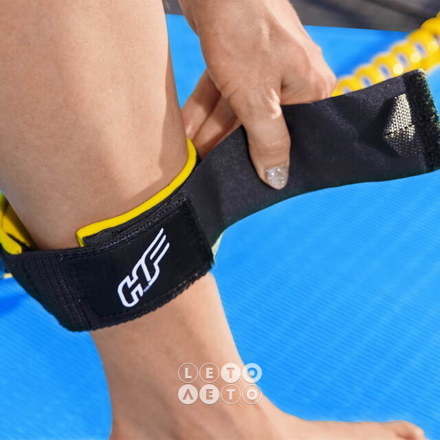 Надувной сап борд SUP Aqua Excursion Tech Set 381*79 см с аксессуарами Bestway