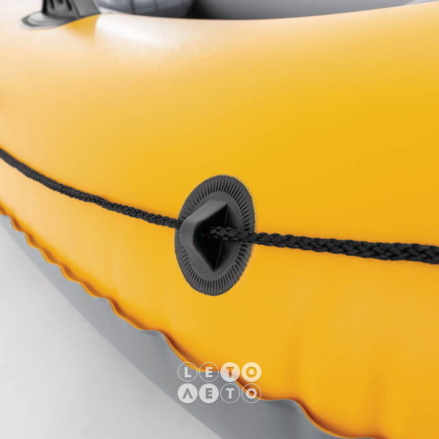 Надувная лодка Challenger (Челленджер) трехместная 295*137*43 см + насос и весла INTEX (Интекс)