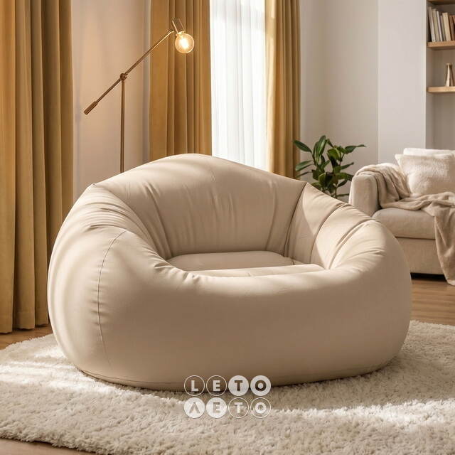 Надувное кресло Beanless Bag (Бинлес Бэг) 137*127*74 см INTEX (Интекс)