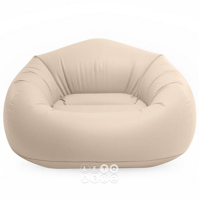 Надувное кресло Beanless Bag (Бинлес Бэг) 137*127*74 см INTEX (Интекс)