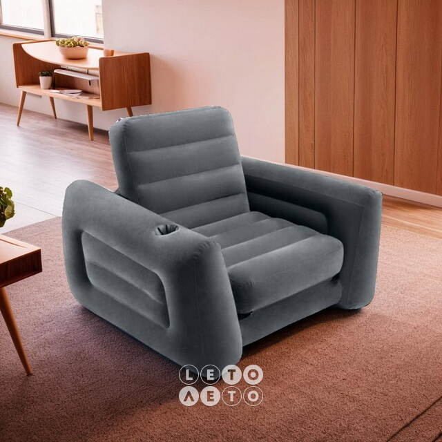 Надувное кресло-кровать Pull-Out Chair 117*224*66 см INTEX