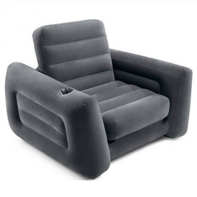 Надувное кресло-кровать Pull-Out Chair 117*224*66 см INTEX