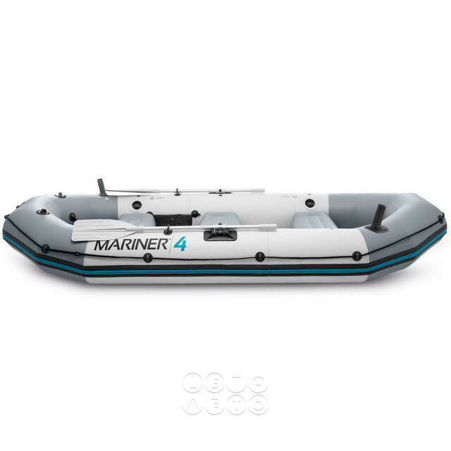 Надувная лодка Mariner-4 Set 328*145*48 см + насос и весла INTEX