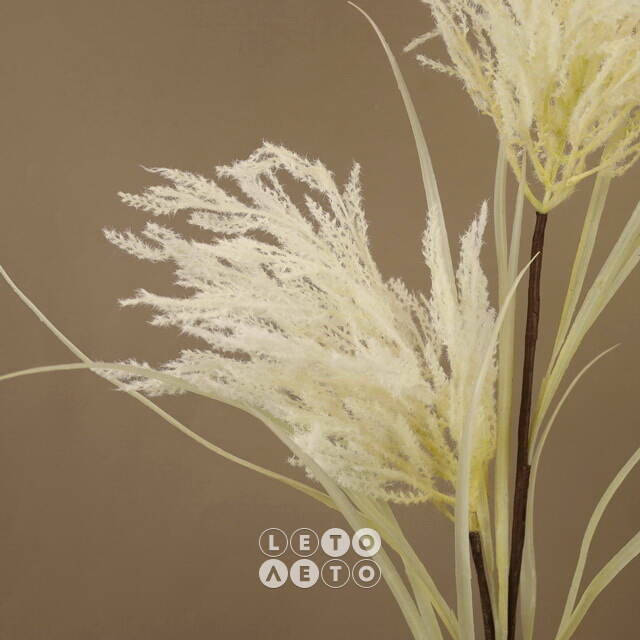 Декоративная ветка Pampas Creamy 119 см Kaemingk