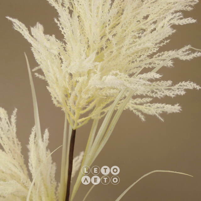 Декоративная ветка Pampas Creamy 119 см Kaemingk