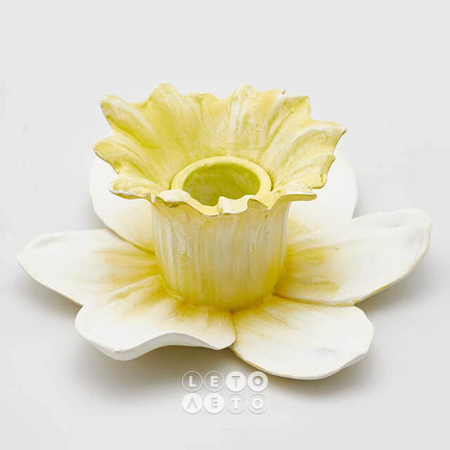 Декоративный подсвечник Giallo Narciso 12 см EDG (ЭДГ)