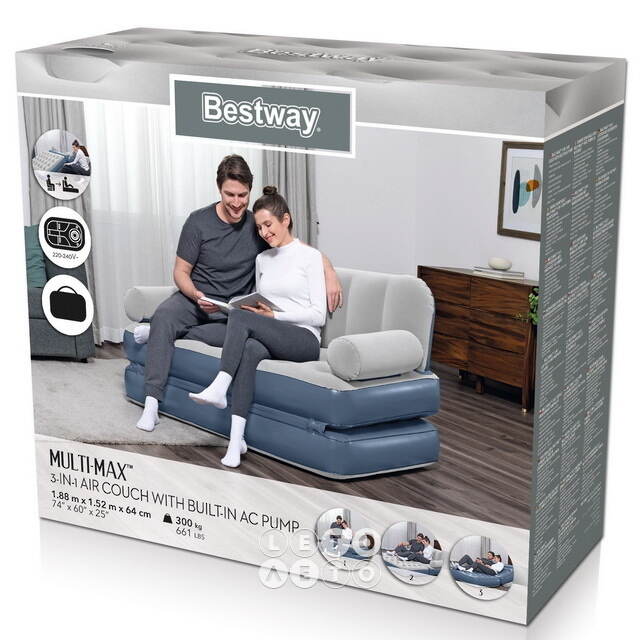 Надувной диван-кровать Air Coach 188*152*64 см Bestway