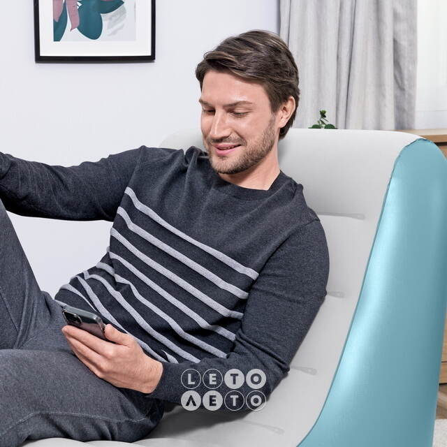 Надувной шезлонг Leisure Luxe 133*88*79 см Bestway
