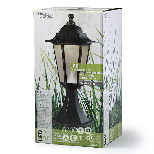 Садовый светильник Vintage Lantern 40 см, 12V, IP44 Kaemingk