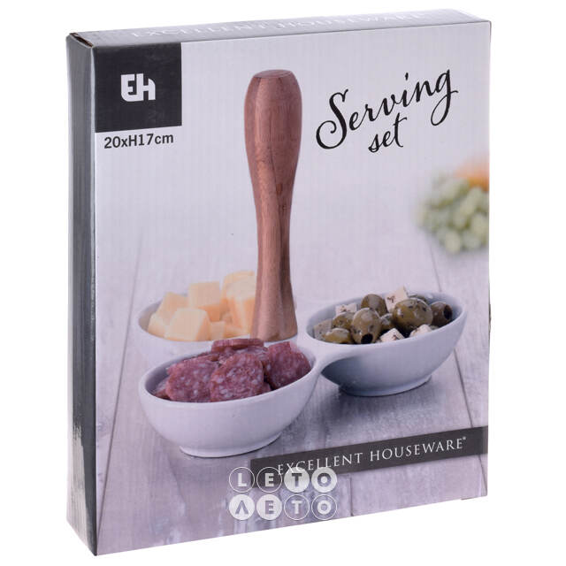 Менажница для закусок Appetizer 20*17 см Koopman