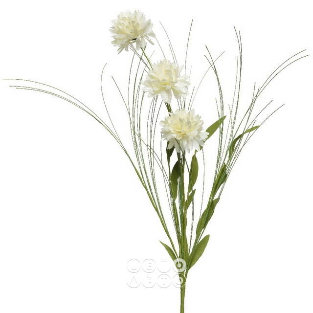 Искусственный букет Георгины White Swan 60 см Kaemingk