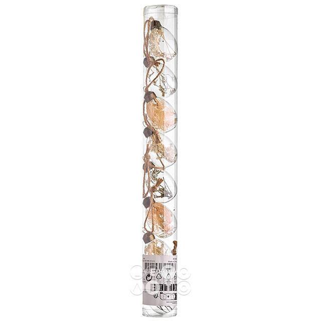 Пасхальные подвески Яйца - Dried Flower 5 см, 8 шт Kaemingk