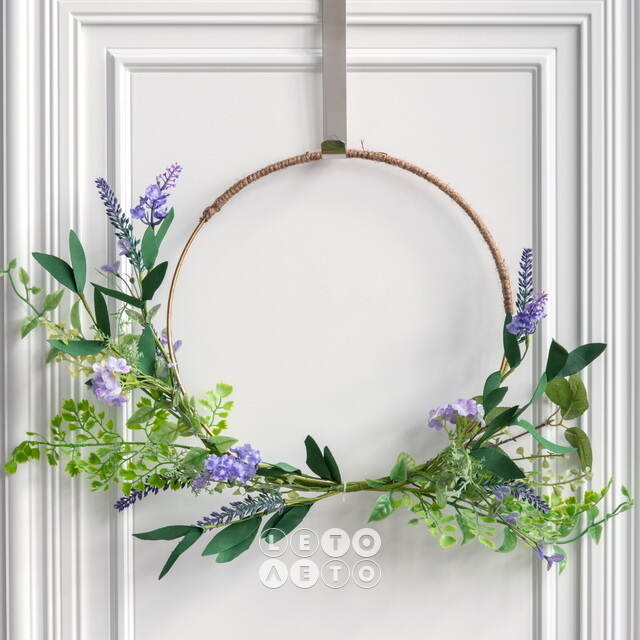 Настенный декор Lavende 30 см Kaemingk