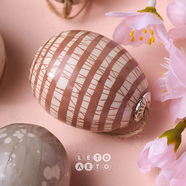 Пасхальные подвески Яйца - Good Easter 5 см, 8 шт Kaemingk