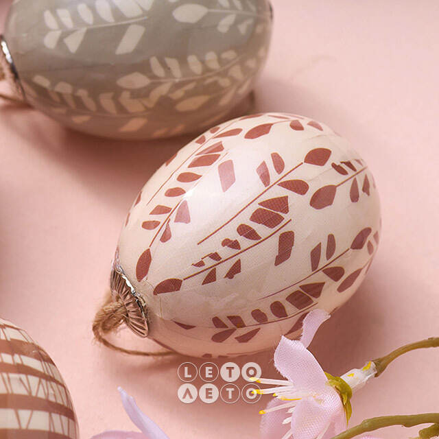 Пасхальные подвески Яйца - Good Easter 5 см, 8 шт Kaemingk