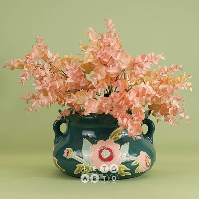 Керамическая ваза-кашпо Dolly Flowers 24*15 см Kaemingk
