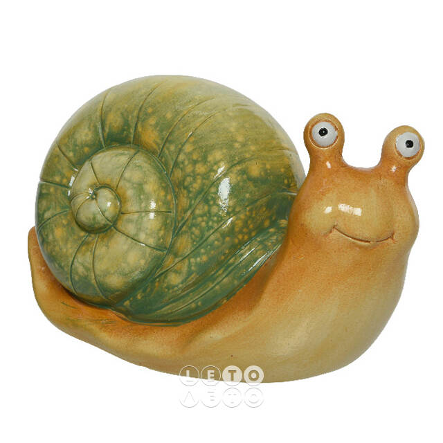 Садовая фигура Улитка Фрэнк - Smiley Snail 15 см Kaemingk