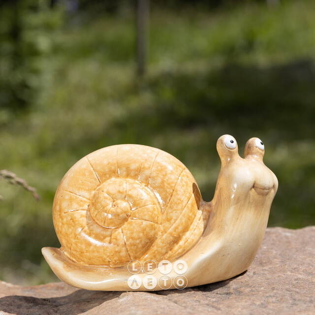 Садовая фигура Улитка Фрэнни - Smiley Snail 15 см Kaemingk