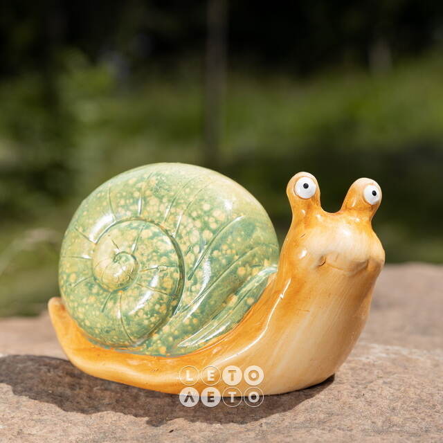 Садовая фигура Улитка Фрэнк - Smiley Snail 15 см Kaemingk