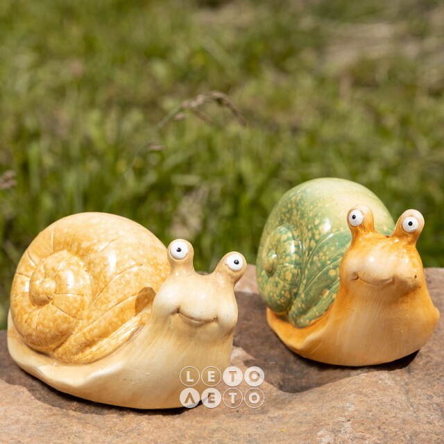 Садовая фигура Улитка Фрэнни - Smiley Snail 15 см Kaemingk