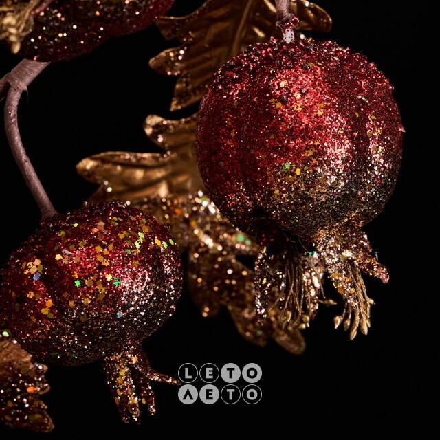 Искусственная ветка Гранат - Royal Prosperity 69 см Christmas Deluxe