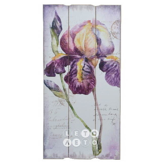 Деревянное панно Прованс - Incredibile Bellezza 60*30 см Kaemingk