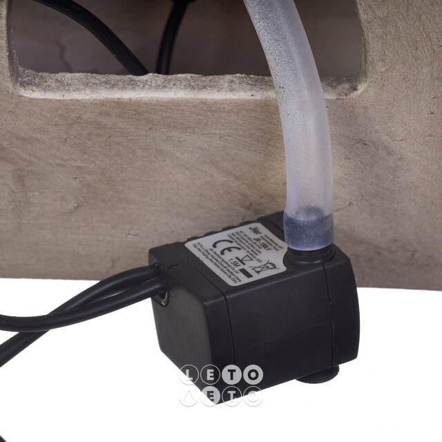 Декоративный фонтан Геффен 23*15 см с LED подсветкой Kaemingk (Кейминг)