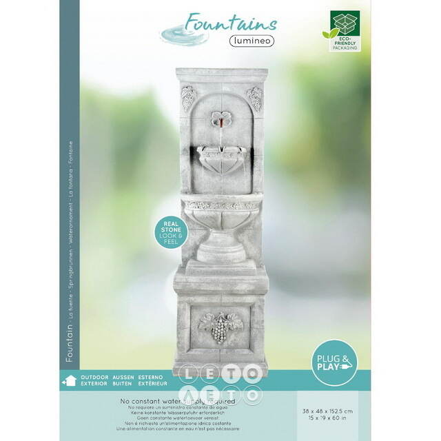 Садовый фонтан Fontana di Trevi 152 см Kaemingk