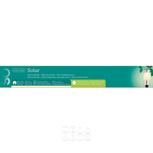Садовый фонарь на солнечной батарее Solar Barlou 14*6 см, IP44 Kaemingk