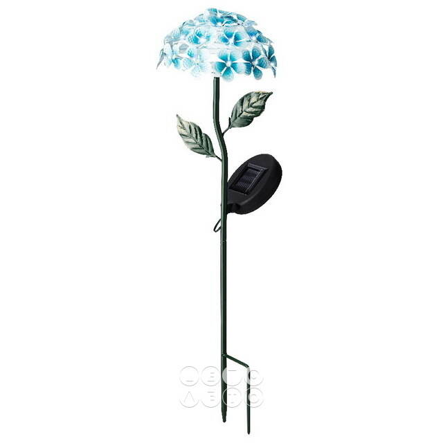 Садовый солнечный светильник Solar Flower Blue 54*16 см, IP44 Kaemingk