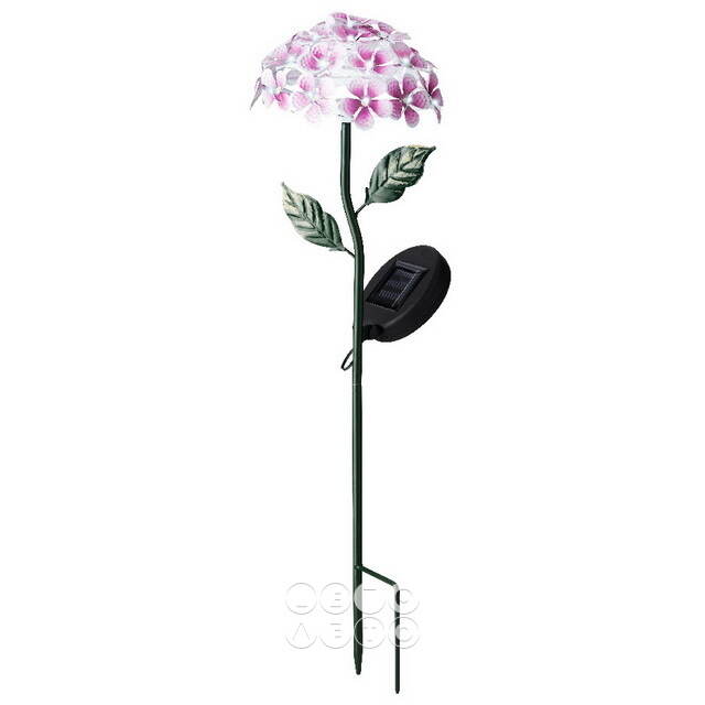 Садовый солнечный светильник Solar Flower Pink 54*16 см, IP44 Kaemingk