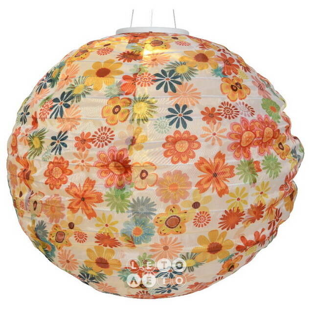 Подвесной светильник на солнечной батарее Solar Flowery 40 см, IP44 Kaemingk