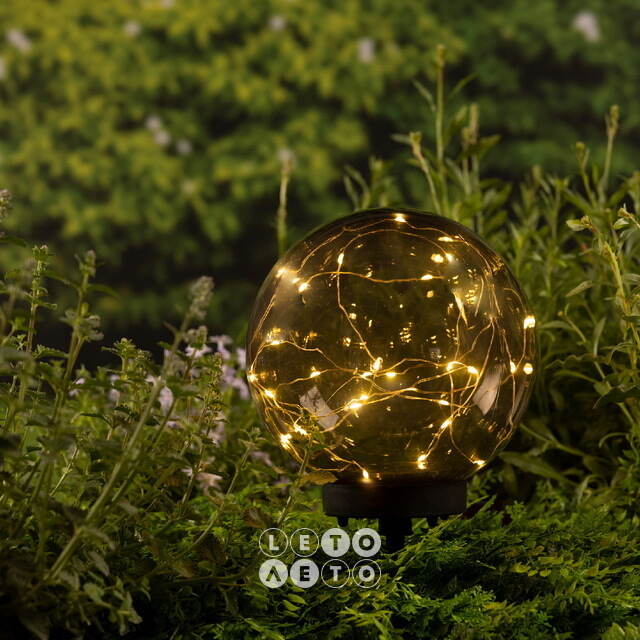 Садовый солнечный светильник Solar Smokey 28*20 см, IP44 Kaemingk