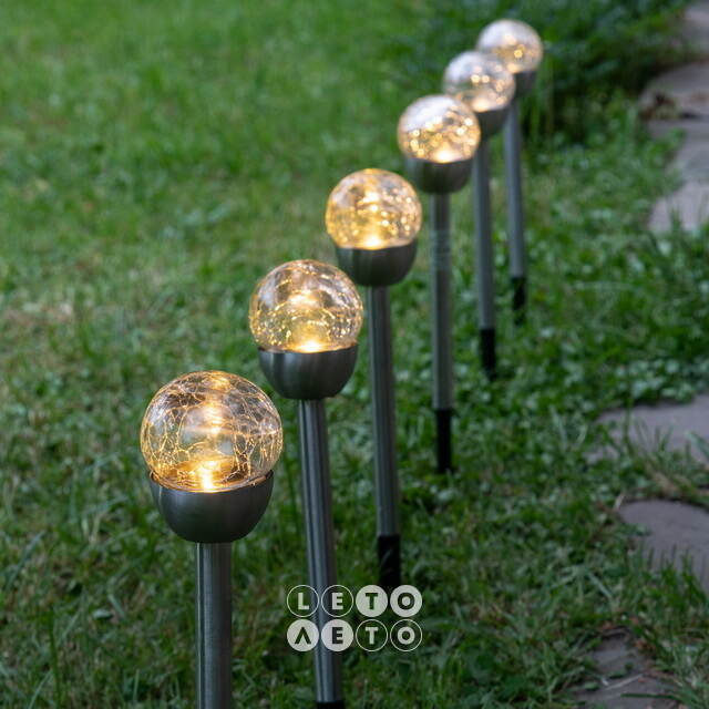 Набор садовых фонарей на солнечной батарее Solar Essence 24 см, 6 шт, IP44 Kaemingk