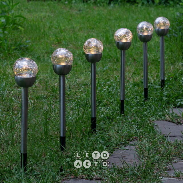 Набор садовых фонарей на солнечной батарее Solar Essence 24 см, 6 шт, IP44 Kaemingk
