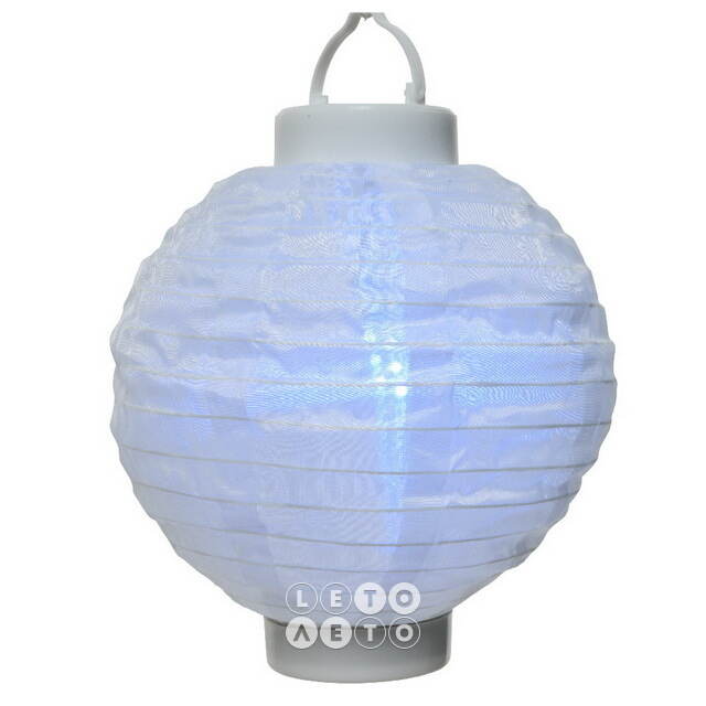 Китайский фонарик на солнечной батарее Solar Verano 23*20 см, цветные RGB LED с эффектом живого пламени, IP44 Kaemingk