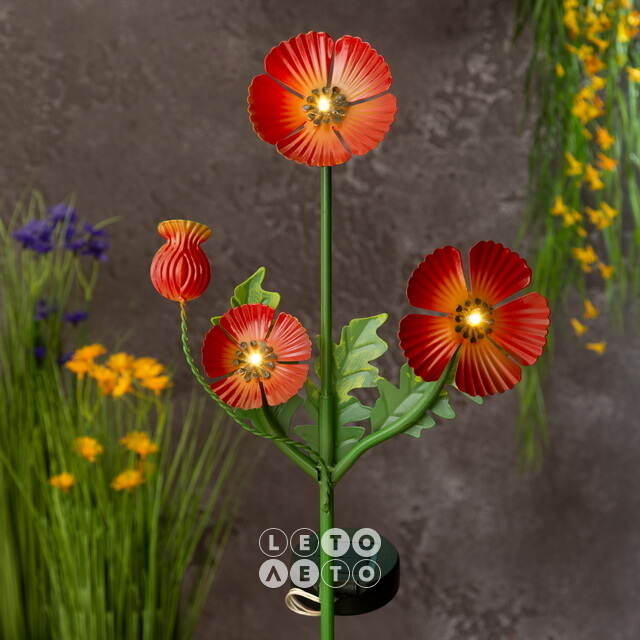 Садовый солнечный светильник Маки 80*17 см, IP44 Kaemingk (Кейминг)