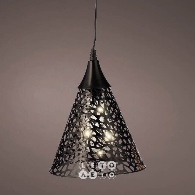Подвесной солнечный светильник Solar Mirra Black 22*18 см, IP44 Kaemingk