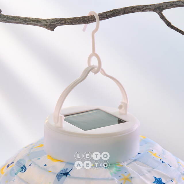 Китайский фонарик на солнечной батарее Беби-бум 23*20 см голубой, IP44 Kaemingk (Кейминг)