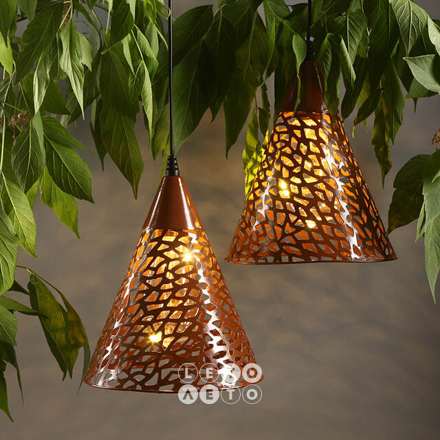 Подвесной солнечный светильник Solar Mirra Brown 22*18 см, IP44 Kaemingk