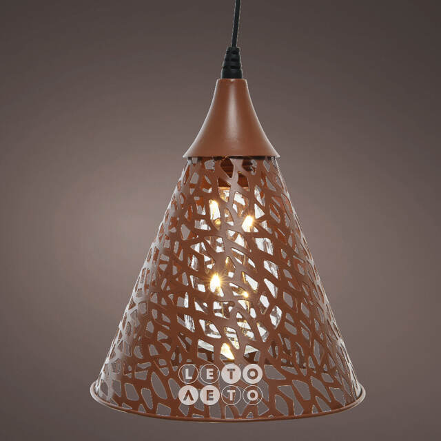 Подвесной солнечный светильник Solar Mirra Brown 22*18 см, IP44 Kaemingk