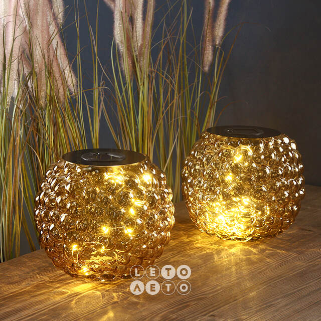 Садовый солнечный светильник Solar Curry 21*18 см, IP44 Kaemingk