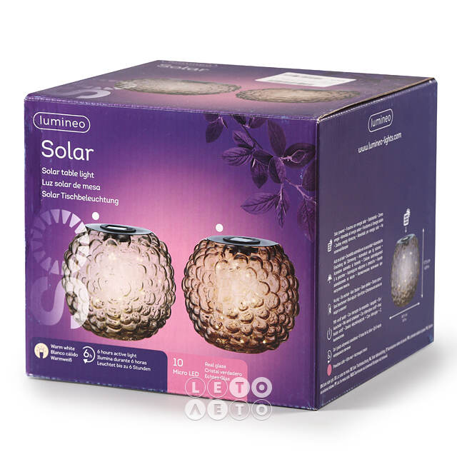 Садовый солнечный светильник Solar Honey 21*18 см, IP44 Kaemingk