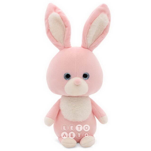 Мягкая игрушка Зайчонок розовый 20 см коллекция Mini Twini Orange Toys